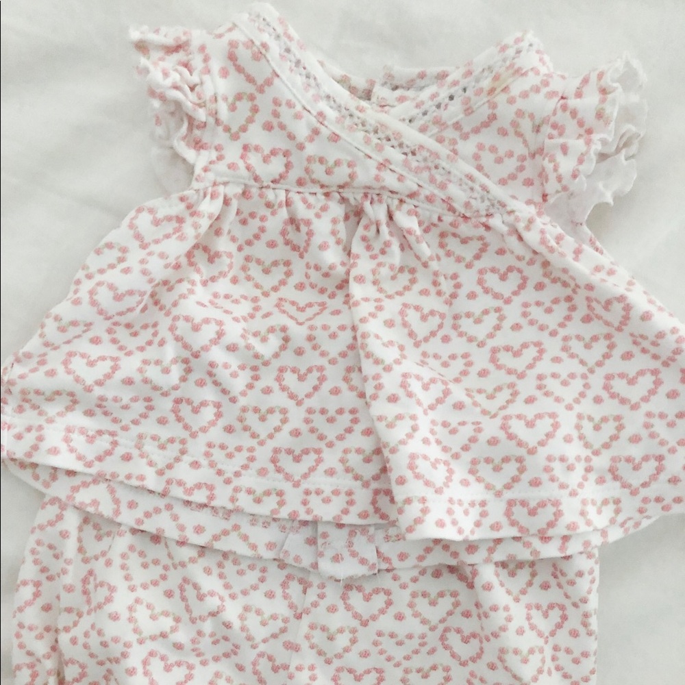 Kissy kissy two piece 0-3mo